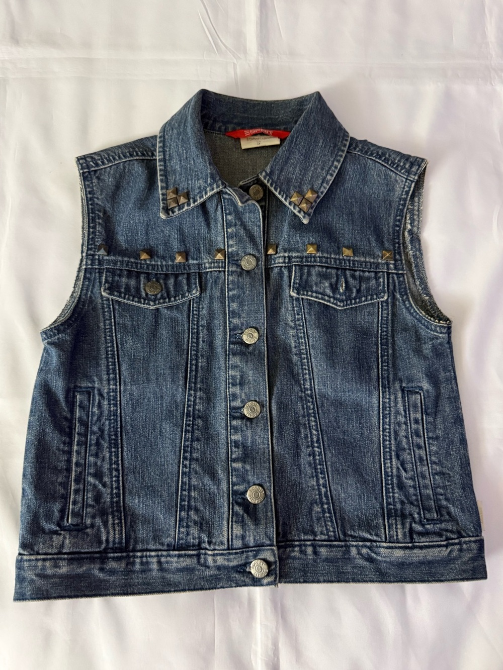 Esprit Kids Sleeveless Denim Vest